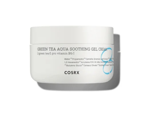 Cosrx green tea aqua soothing gel cream
